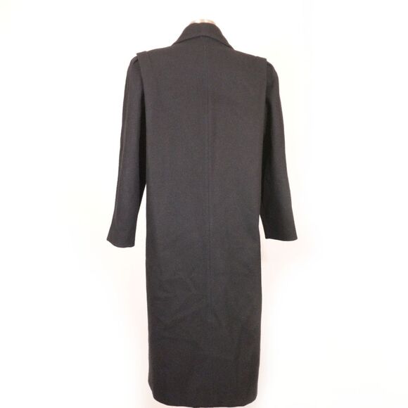 JOFELD y2k Double breasted wool structured shawl collar long maxi Coat - Picture 3 of 10